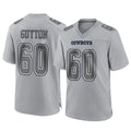 D.Cowboys #60 Tyler Guyton Player Gray Atmosphere Fashion Home Game CAdoa Stitched Jerseys