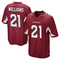 A.Cardinals #21 Garrett Williams Player Cardinal Home Game beagls Stitched Jerseys