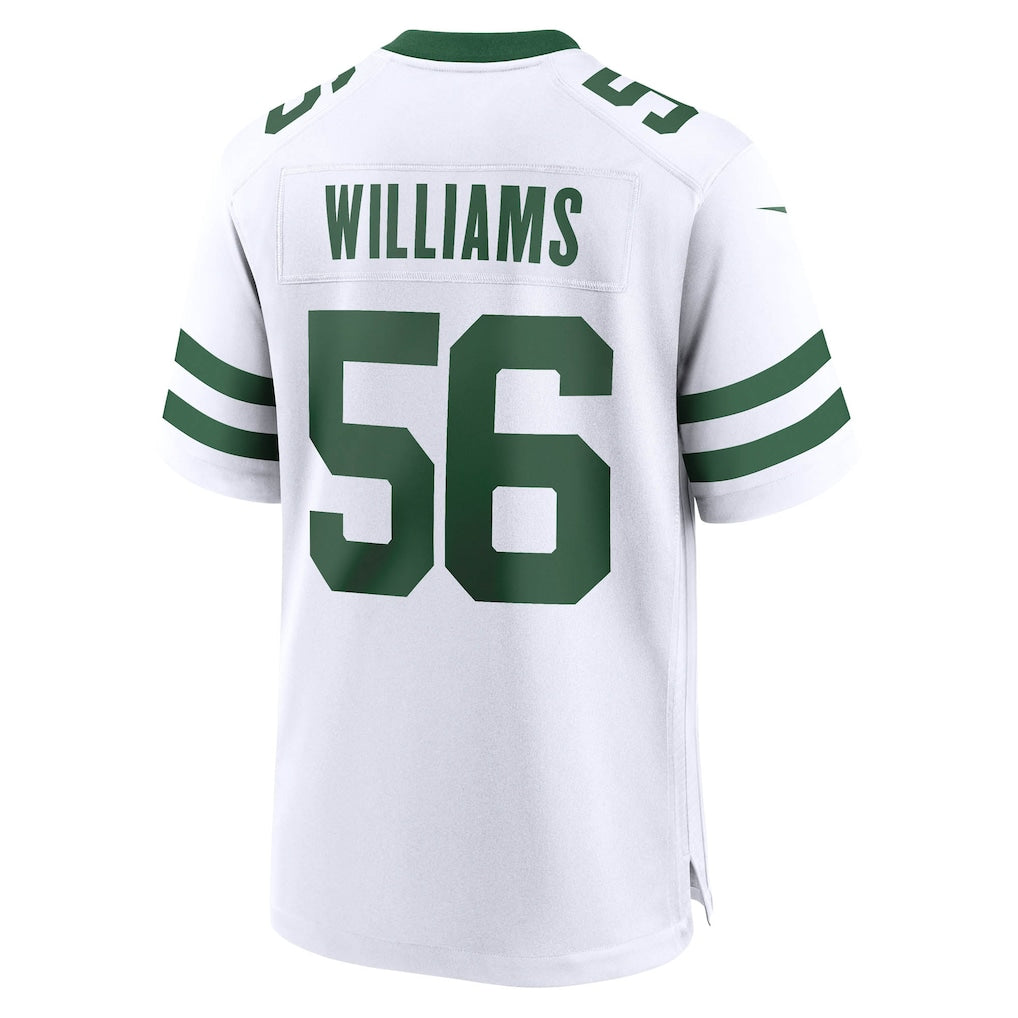CAdoa NY.Jets #56 Quincy Williams Legacy White Game Jersey