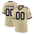 Custom NO.Saints Gold Home Game Any Name & Numbers CAdoa Stitched Jerseys