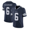 D.Cowboys #6 Donovan Ezeiruaku Player Navy Vapor Untouchable Limited Home Game CAdoa Stitched Jerseys