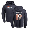 D.Broncos #19 Marvin Mims Jr. Player Navy Pullover Hoodie Limited CAdoa Stitched Jerseys