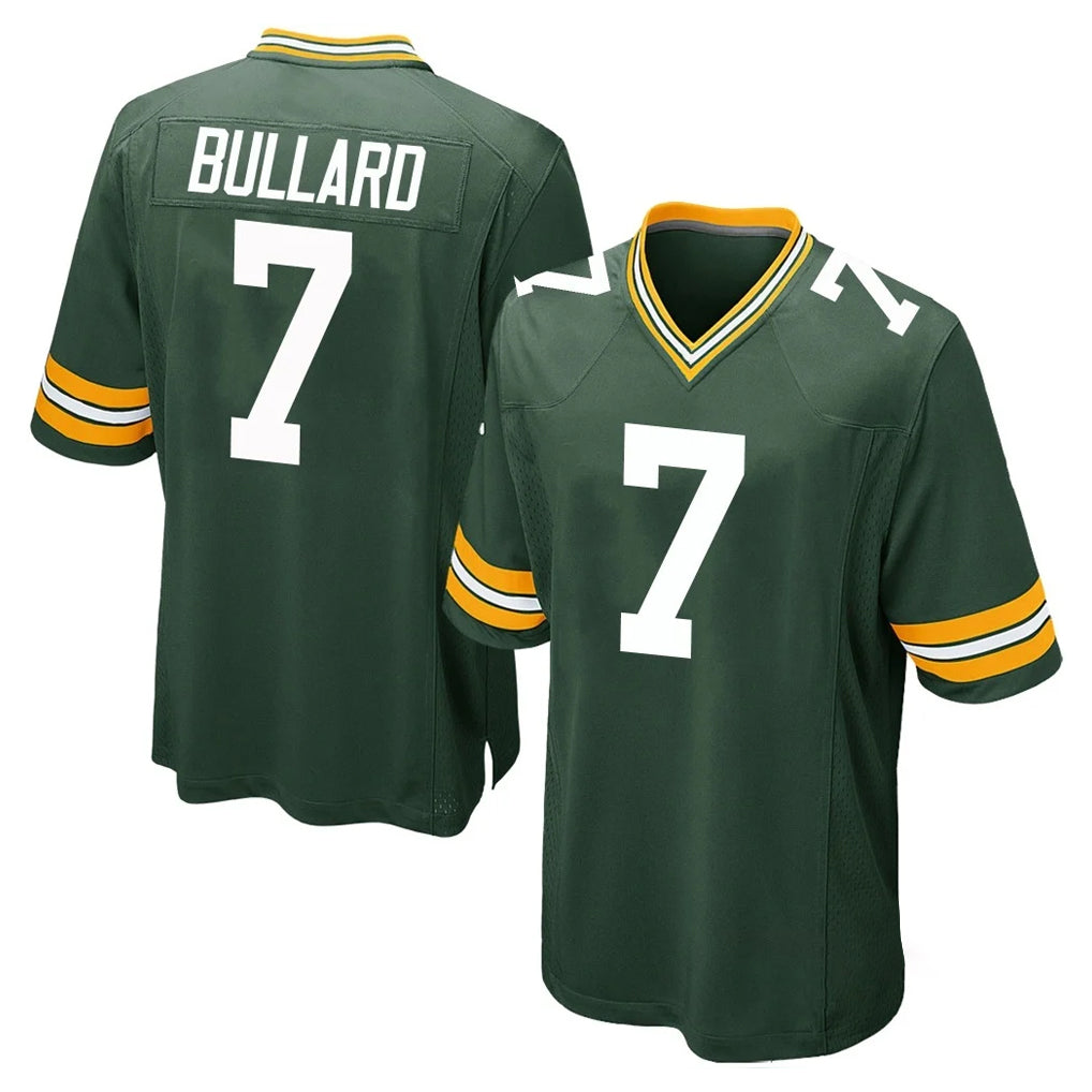 GB.Packers #7 Javon Bullard Player Green Home Game CAdoa Stitched Jerseys