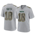 GB.Packers #18 Jonnu Smith Player Gray Atmosphere Fashion Home Game CAdoa Stitched Jerseys