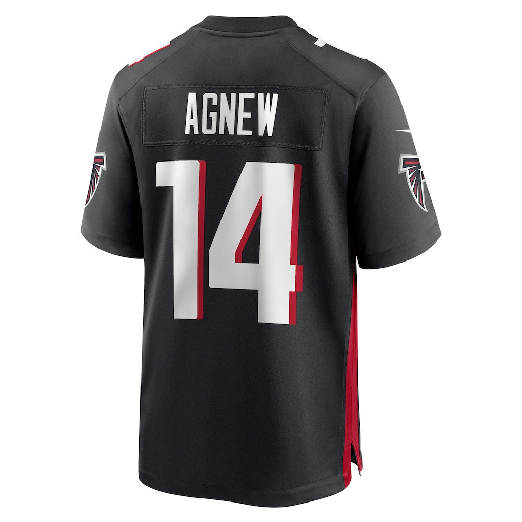 CAdoa A.Falcons #14 Jamal Agnew Black Game Retired Player Jersey