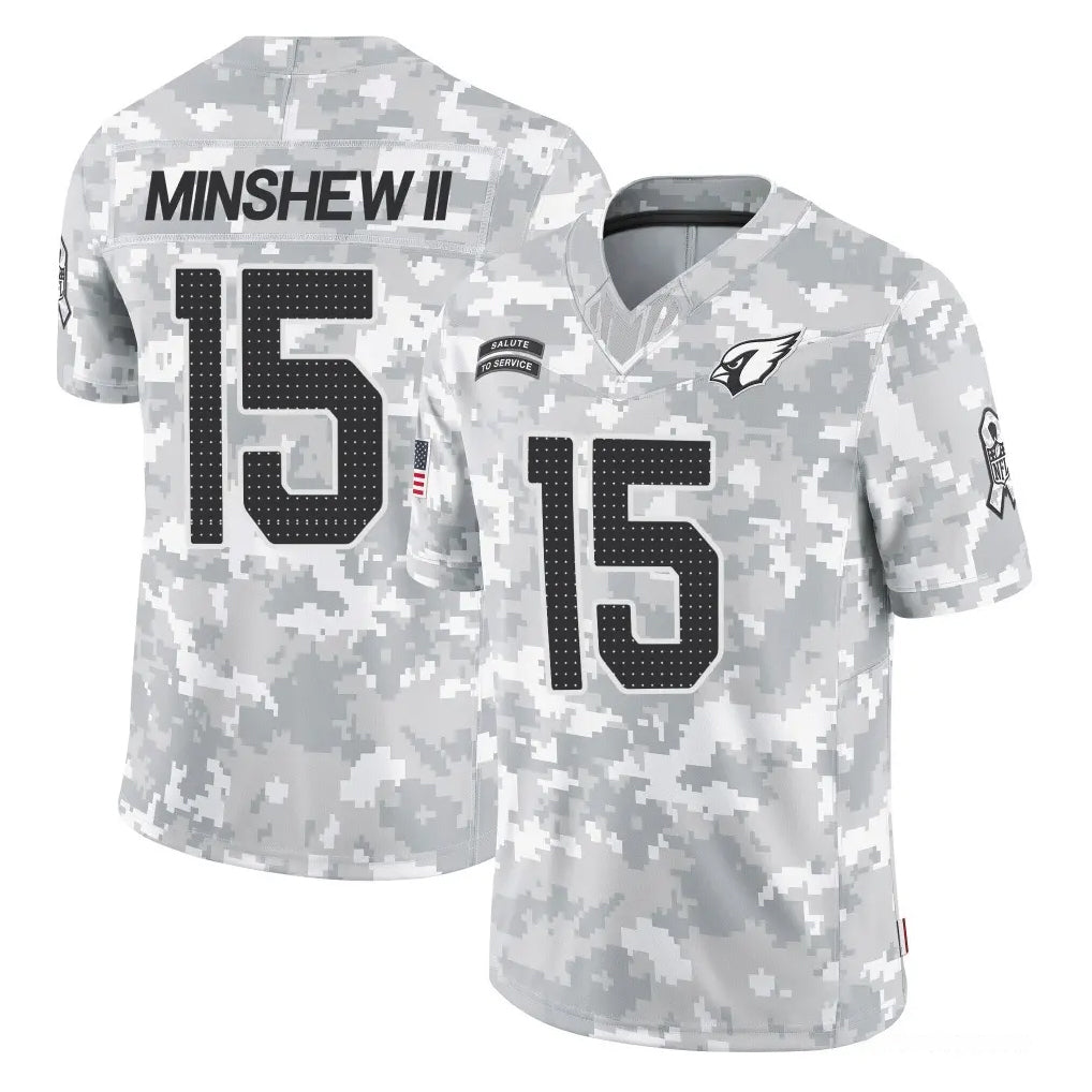A.Cardinals #15 Gardner Minshew II Player Arctic Camo Limited Salute To Service Home Game CAdoa Stitched Jerseys