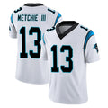 C.Panthers #13 John Metchie III Player White Vapor Untouchable Limited Game CAdoa Stitched Jerseys