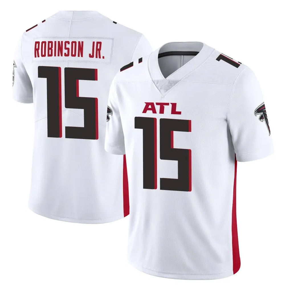 A.Falcons #15 Brian Robinson Player White Vapor Untouchable Limited Home Game CAdoa Stitched Jerseys