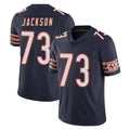 C.Bears #73 Jonah Jackson Player Navy Vapor Untouchable Limited Home Game CAdoa Stitched Jerseys