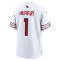 CAdoa A.Cardinals #1 Kyler Murray White Team Game Jersey