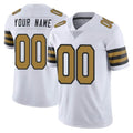 Custom NO.Saints White Limited Color Rush Home Game Any Name & Numbers CAdoa Stitched Jerseys