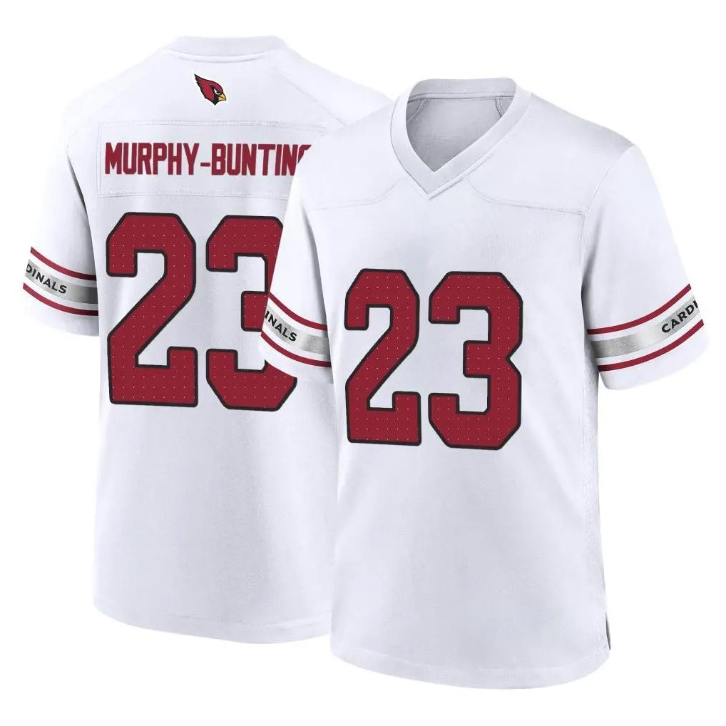 A.Cardinals #23 Sean Murphy-Bunting Player White Home Game beagls Stitched Jerseys