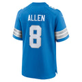 CAdoa D.Lions #8 Kyle Allen Blue Team Game Jersey