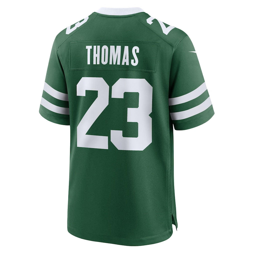 CAdoa NY.Jets #23 Azareye'h Thomas Legacy Green Team Game Jersey