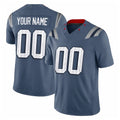 Custom NE.Patriots Blue Limited Rivalries Collection Home Game Any Name & Numbers CAdoa Stitched Jerseys