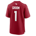 CAdoa A.Cardinals #1 Groom Cardinal Team Game Jersey