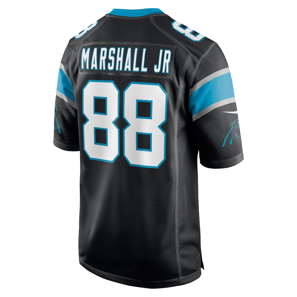 CAdoa C.Panthers #88 Terrace Marshall Jr. Black Player Game Jersey