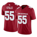 A.Cardinals #55 Dante Stills Player Cardinal Vapor F.U.S.E. Limited Home Game beagls Stitched Jerseys