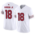 A.Cardinals #18 Marvin Harrison Jr. Player White Vapor F.U.S.E. Limited Home Game beagls Stitched Jerseys