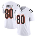 C.Bengals #80 Andrei Iosivas Player White Vapor Untouchable Limited Home Game CAdoa Stitched Jerseys