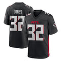 A.Falcons #32 Cash Jones Player Black Home Game CAdoa Stitched Jerseys