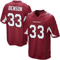 A.Cardinals #33 Trey Benson Player Game beagls Stitched Jerseys