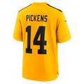 CAdoa P.Steelers #14 George Pickens Gold Alternate Game Jersey