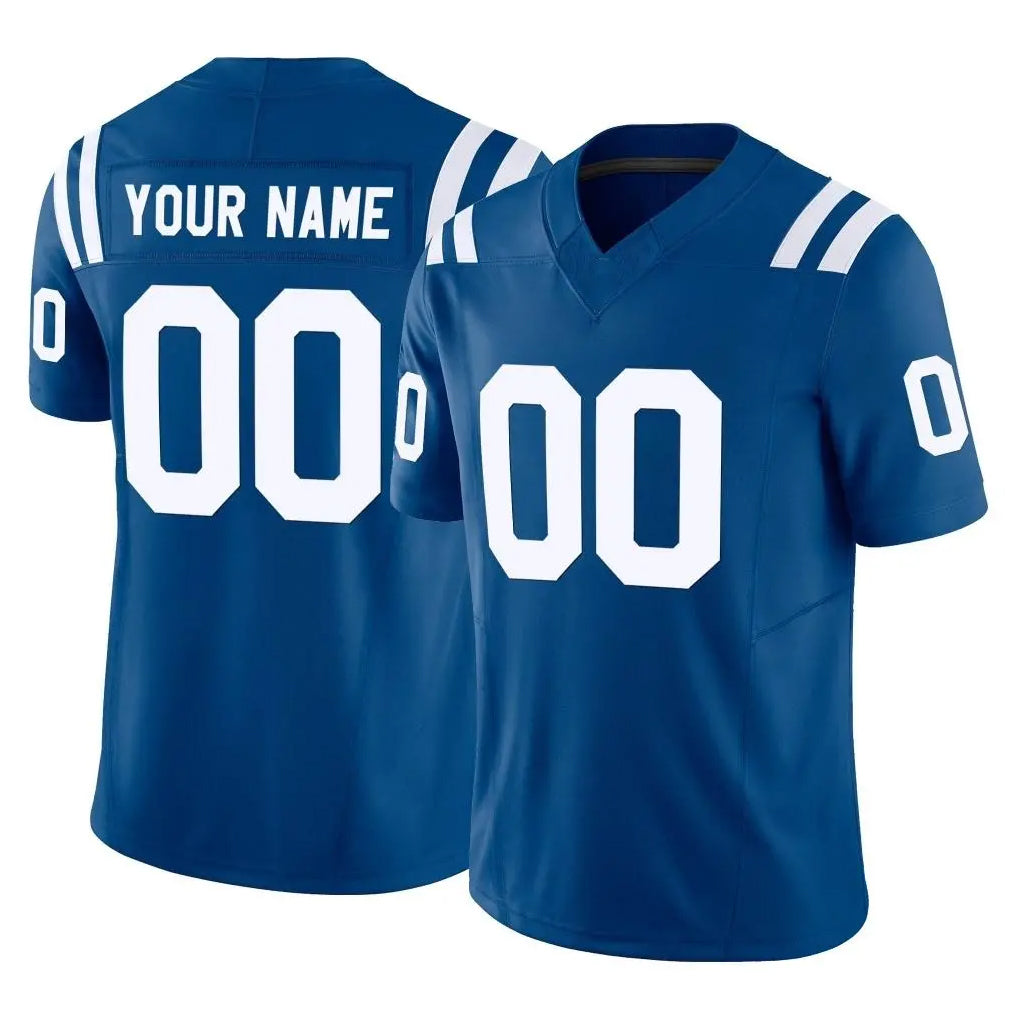 Custom IN.Colts Royal Limited Vapor F.U.S.E. Home Game Any Name & Numbers CAdoa Stitched Jerseys