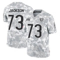 C.Bears #73 Jonah Jackson Player Arctic Camo Salute to Service Limited CAdoa Stitched Jerseys