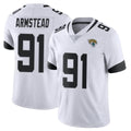 J.Jaguars #91 Arik Armstead Player White Vapor Untouchable Limited Home Game CAdoa Stitched Jerseys