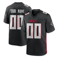 Custom A.Falcons Black Home Game Any Name & Numbers CAdoa Stitched Jerseys