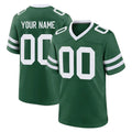 Custom NY.Jets Green Legacy Home Game Any Name & Numbers CAdoa Stitched Jerseys