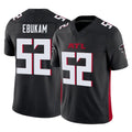 A.Falcons #52 Samson Ebukam Player Black Vapor F.U.S.E. Limited Home Game CAdoa Stitched Jerseys