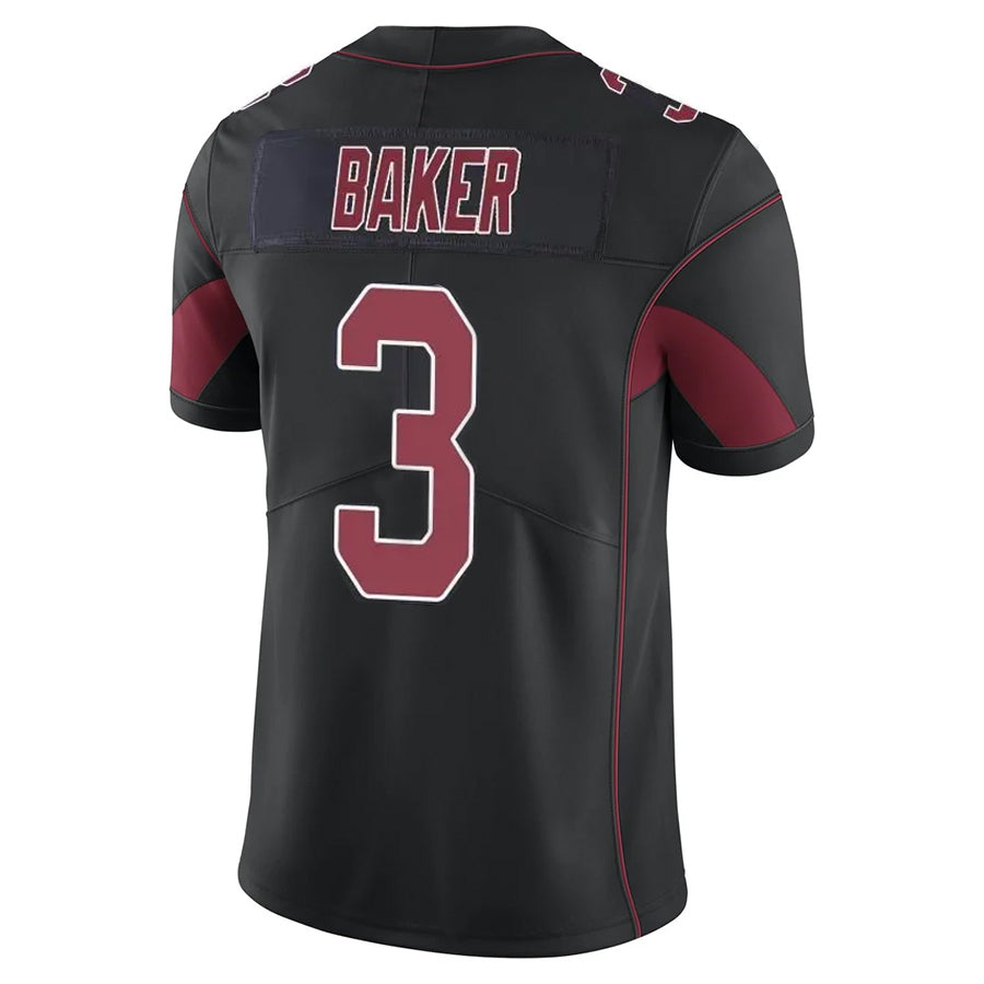 A.Cardinals #3 Budda Baker Player Black Limited Elite Home Game beagls Stitched Jerseys