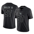 A.Cardinals #97 Walter Nolen III Player Black RFLCTV Limited Home Game beagls Stitched Jerseys