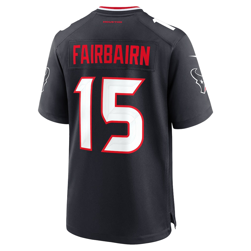 CAdoa H.Texans #15 Ka'imi Fairbairn Navy Team Game Jersey