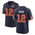 C.Bears #12 Devin Bush Player Navy 2026 Rivalries Collection Home Game CAdoa Stitched Jerseys