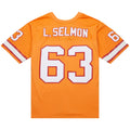 CAdoa TB.Buccaneers #63 Lee Roy Selmon Mitchell & Ness Orange 1976 Legacy Replica Jersey