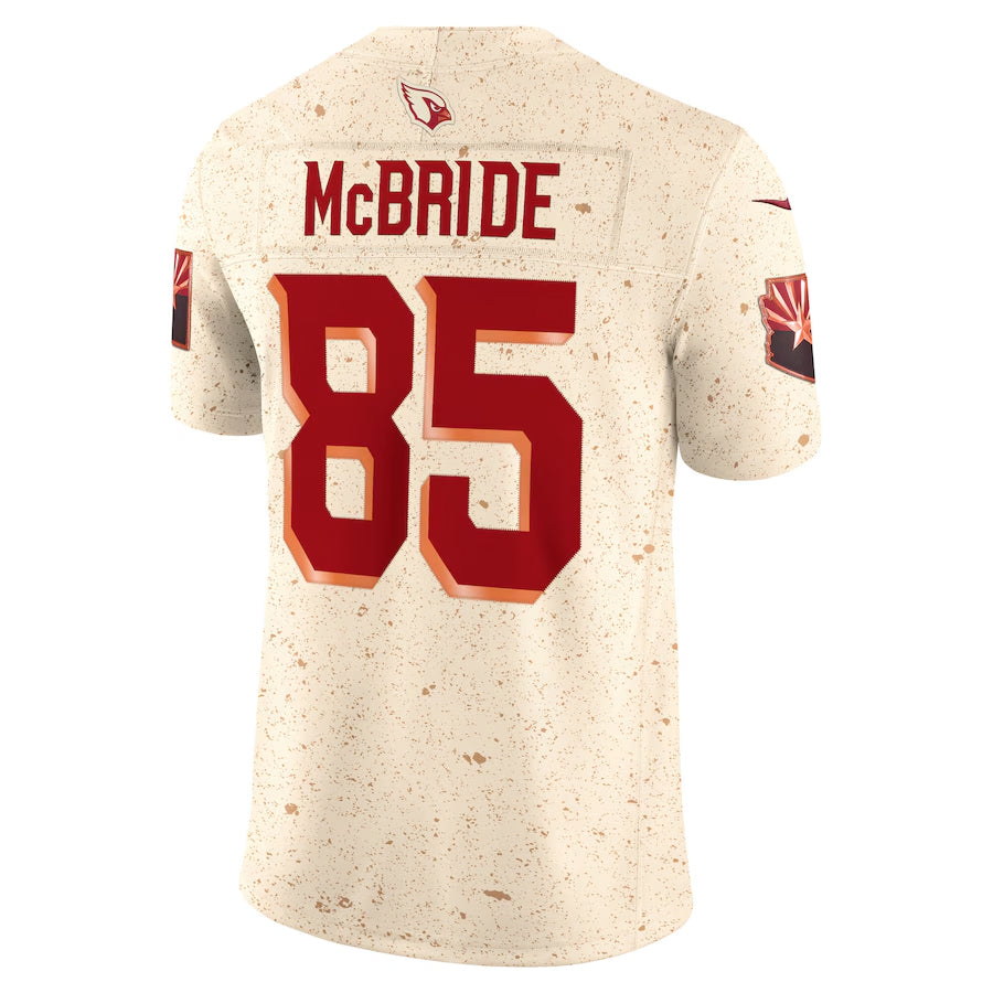A.Cardinals #85 Trey McBride Player Rivalries Collection Vapor Limited beagls Stitched Jerseys