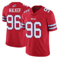 B.Bills #96 Deone Walker Player Red Vapor Untouchable Limited CAdoa Stitched Jerseys