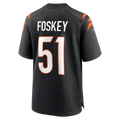CAdoa C.Bengals #51 Isaiah Foskey Black Team Game Jersey