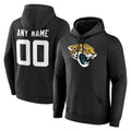 Custom J.Jaguars Black Pullover Hoodies Limited Any Name & Numbers CAdoa Stitched Jerseys