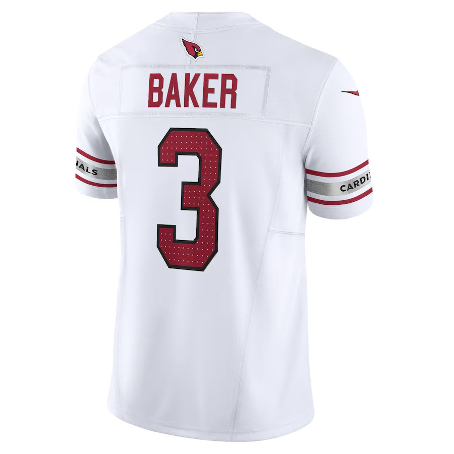 A.Cardinals #3 Budda Baker Player White Vapor F.U.S.E. Limited beagls Stitched Jerseys
