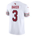 A.Cardinals #3 Budda Baker Player White Vapor F.U.S.E. Limited beagls Stitched Jerseys