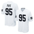 LV.Raiders #95 Kwity Paye Player White Home Game Stitched Jerseys