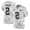 D.Cowboys #2 Cobie Durant Player Arctic Camo Salute to Service Limited Home Game CAdoa Stitched Jerseys