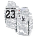 A.Cardinals #23 Sean Murphy-Bunting Player Camo Salute to Service Hoodies beagls Stitched Jerseys