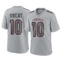 A.Cardinals #10 Josh Sweat Player Gray Atmosphere Fashion Home Game CAdoa Stitched Jerseys