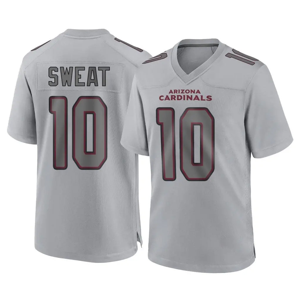 A.Cardinals #10 Josh Sweat Player Gray Atmosphere Fashion Home Game CAdoa Stitched Jerseys