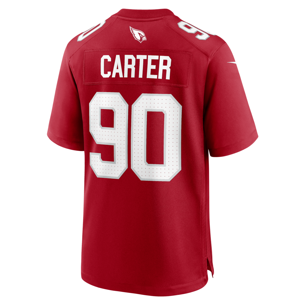 CAdoa A.Cardinals #90 Zach Carter Cardinal Team Game Jersey